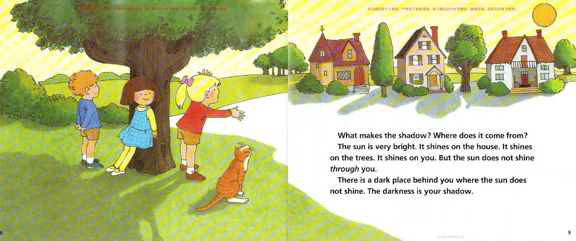 What Makes a Shadow绘本故事第5页