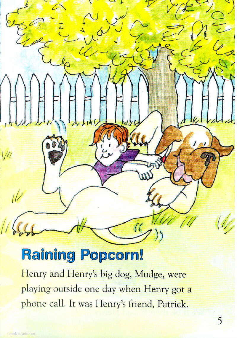 Henry and Mudge and the Big Sleepover绘本故事第3页