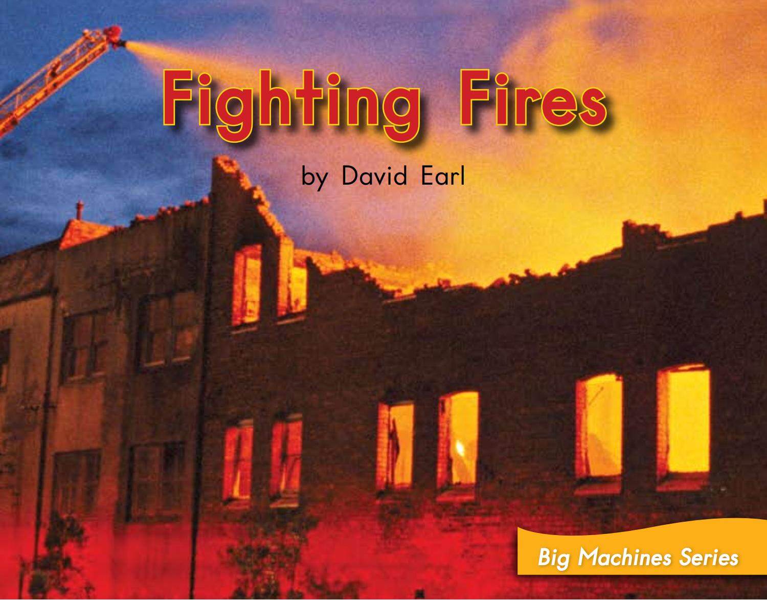 Fighting Fires绘本故事第2页