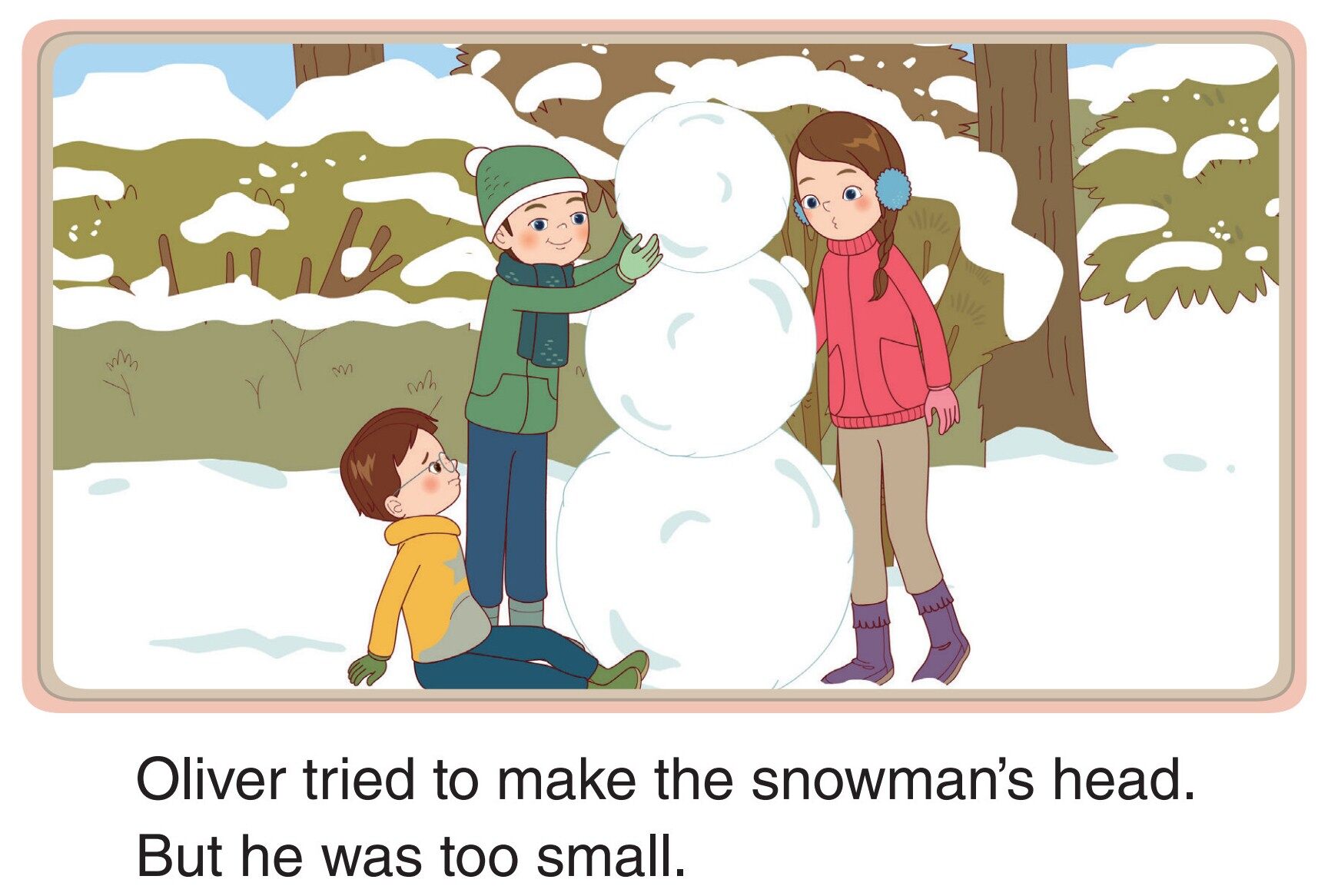 A Silly Snowman绘本故事第4页