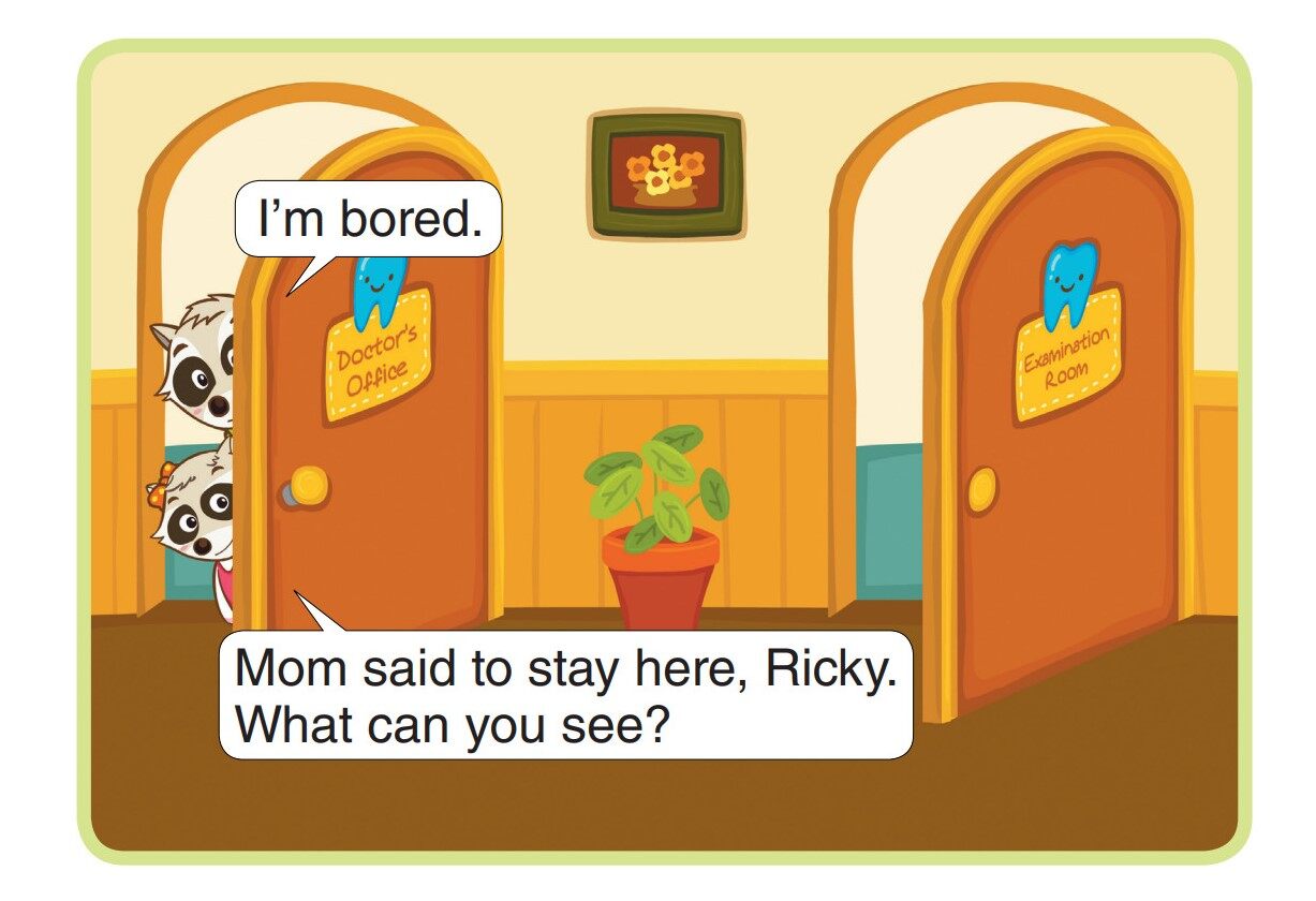 At the Dentist's Office绘本故事第2页