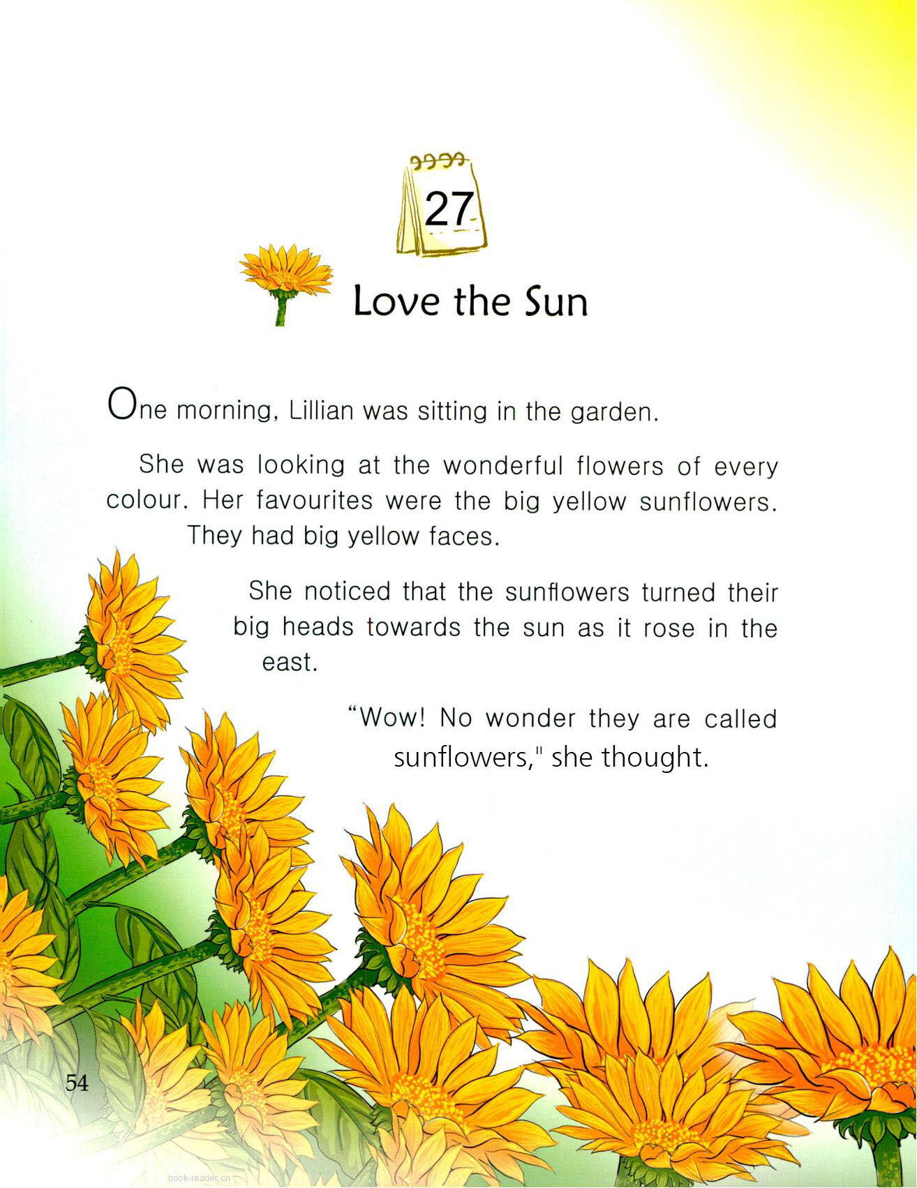 Love the Sun绘本故事第2页