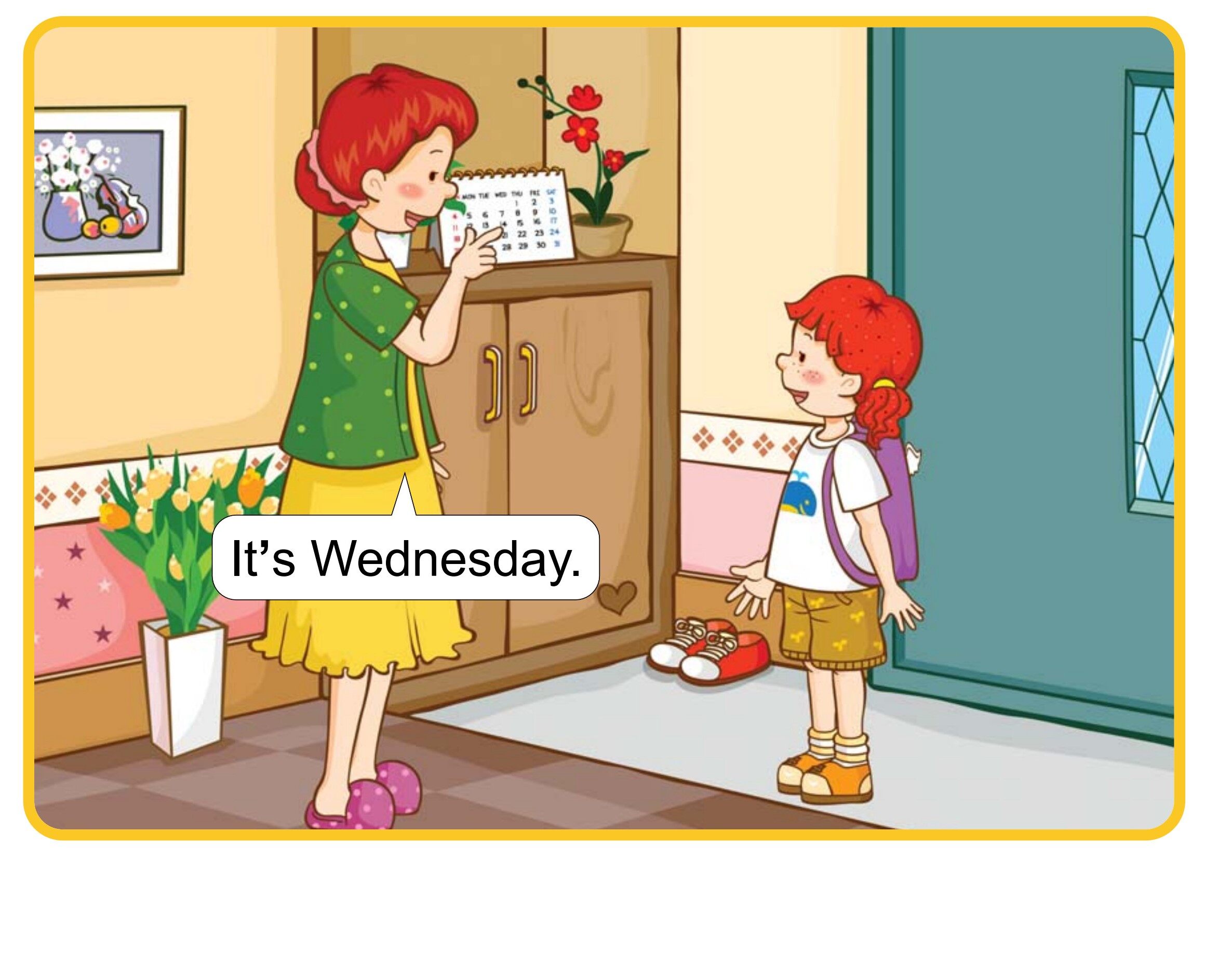 What Day Is It Today?绘本故事第5页