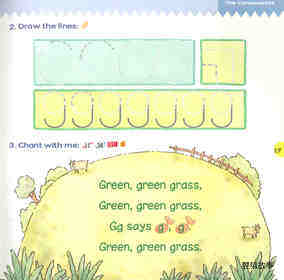 5 Sound of the Letter Gg绘本故事第4页