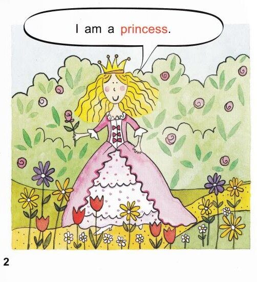 The princess and the dragon绘本故事第3页