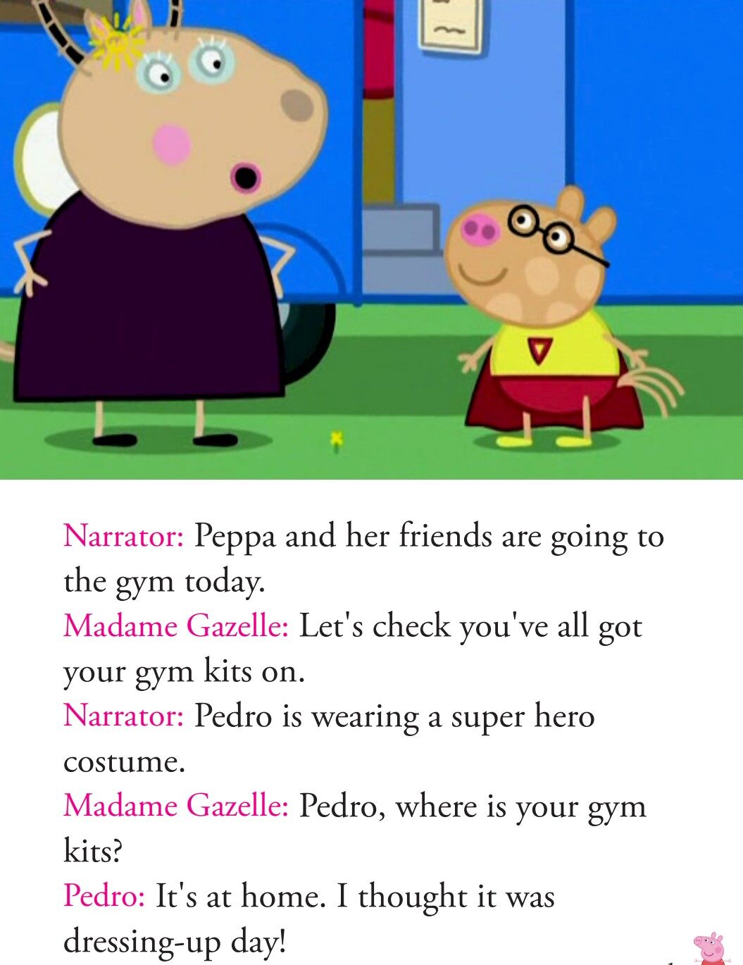 Gym Class绘本故事第3页