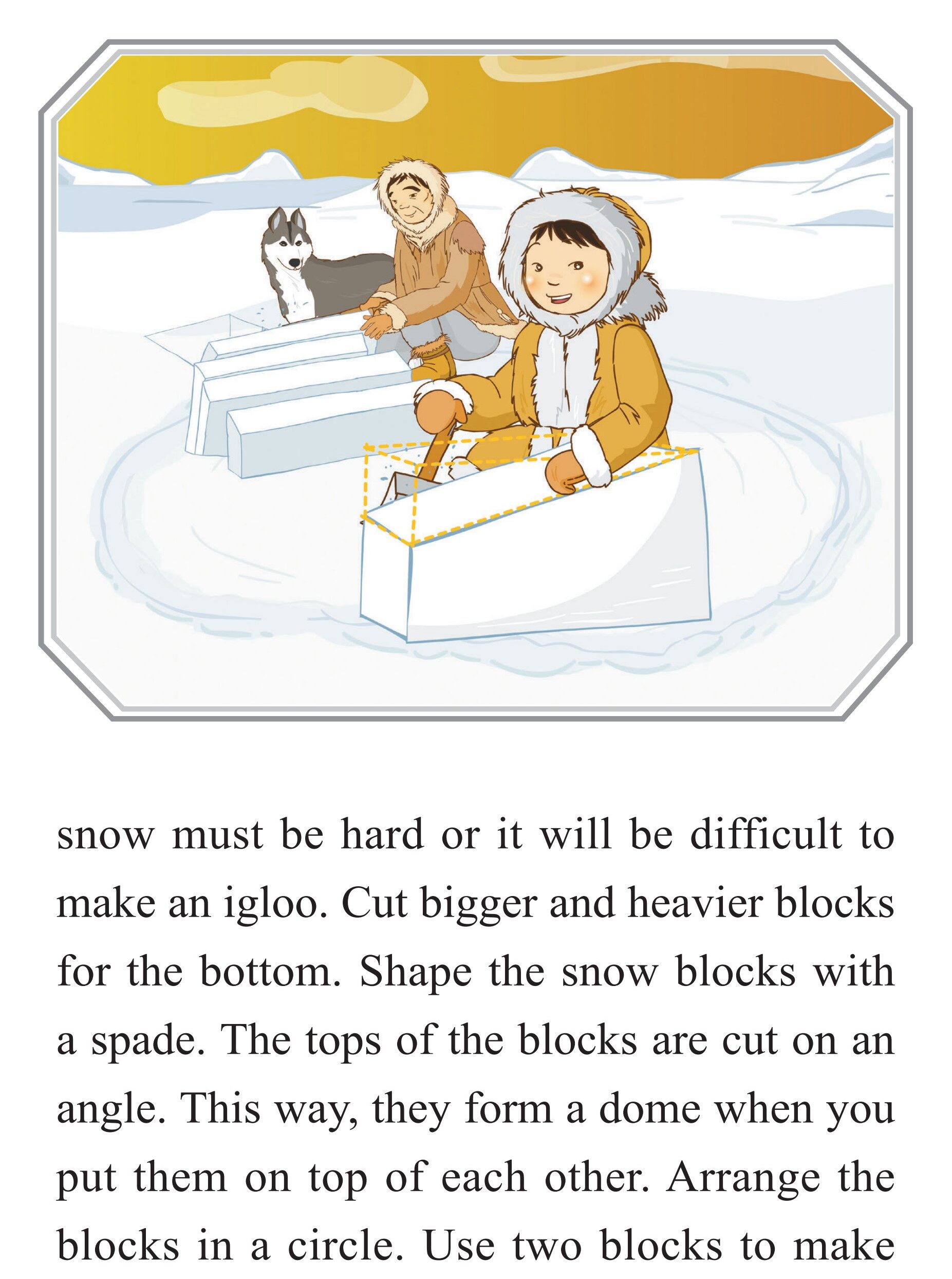 The Amazing Snow House绘本故事第5页