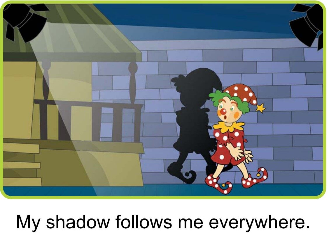 My Shadow绘本故事第4页