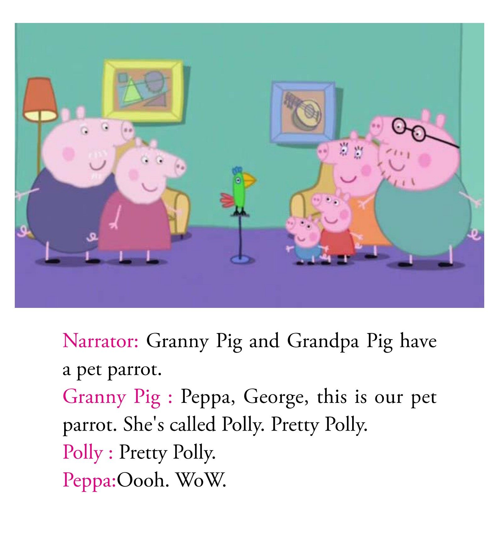 Polly Parrot绘本故事第5页