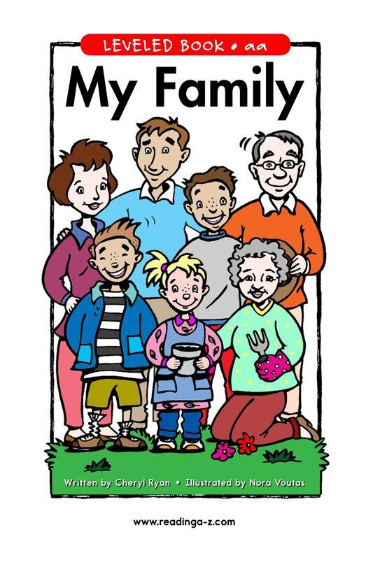 My Family绘本故事第2页