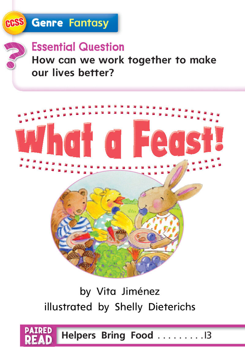 G1 ELL U6W1 What a Feast!绘本故事第3页