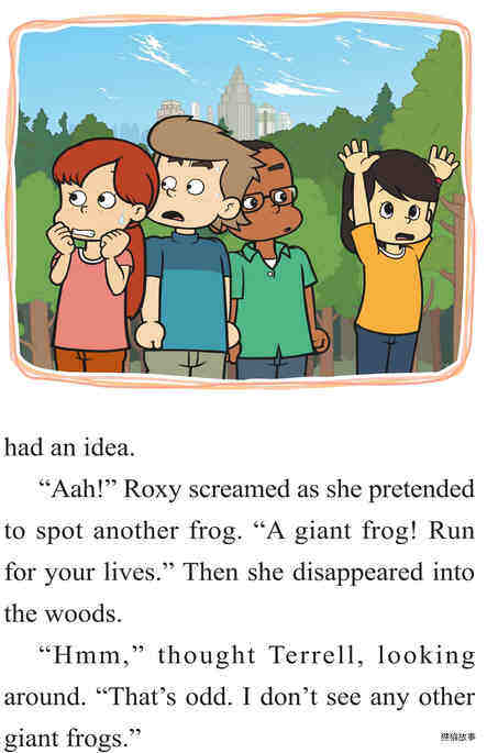 Frog Trouble!绘本故事第4页
