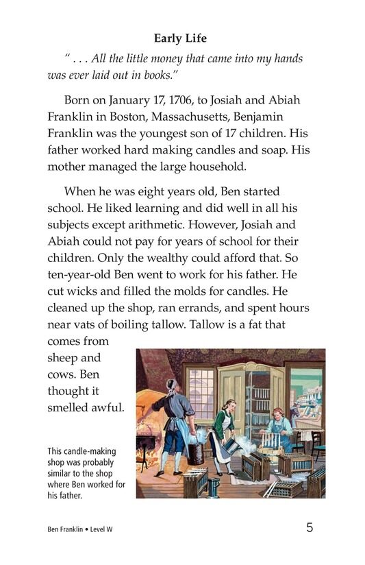 Ben Franklin绘本故事第4页