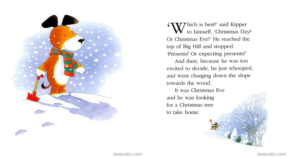 (46周)Kipper's Christmas Eve绘本故事第3页