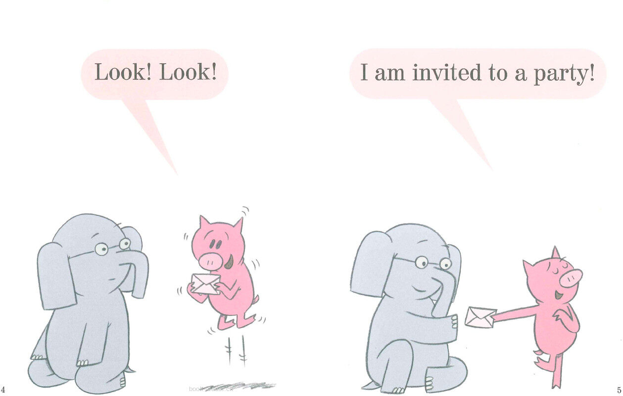 I Am Invited to a Party绘本故事第5页