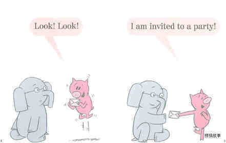 I Am Invited to a Party绘本故事第5页
