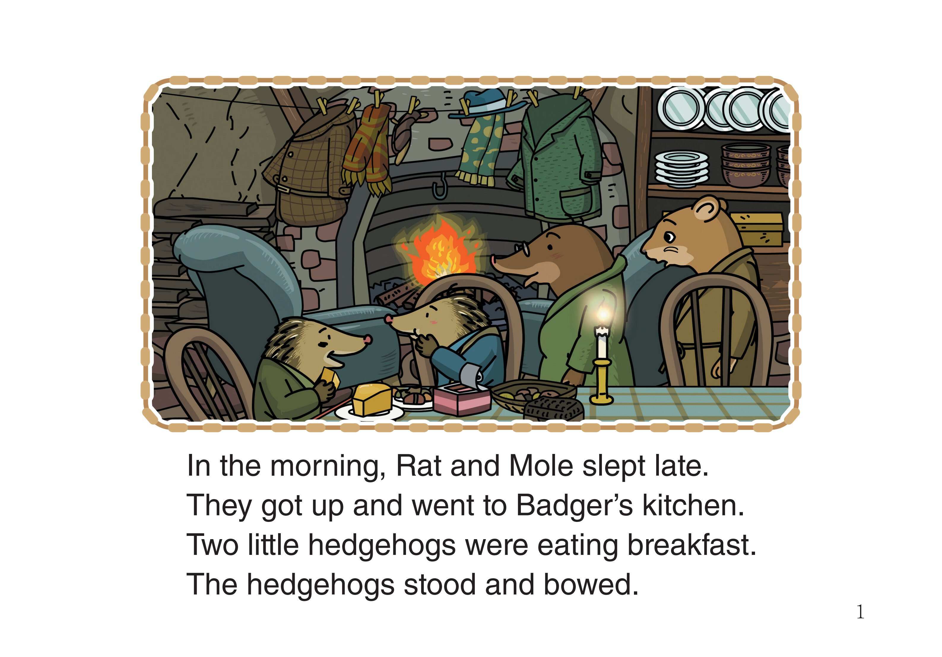 The Hedgehogs绘本故事第3页