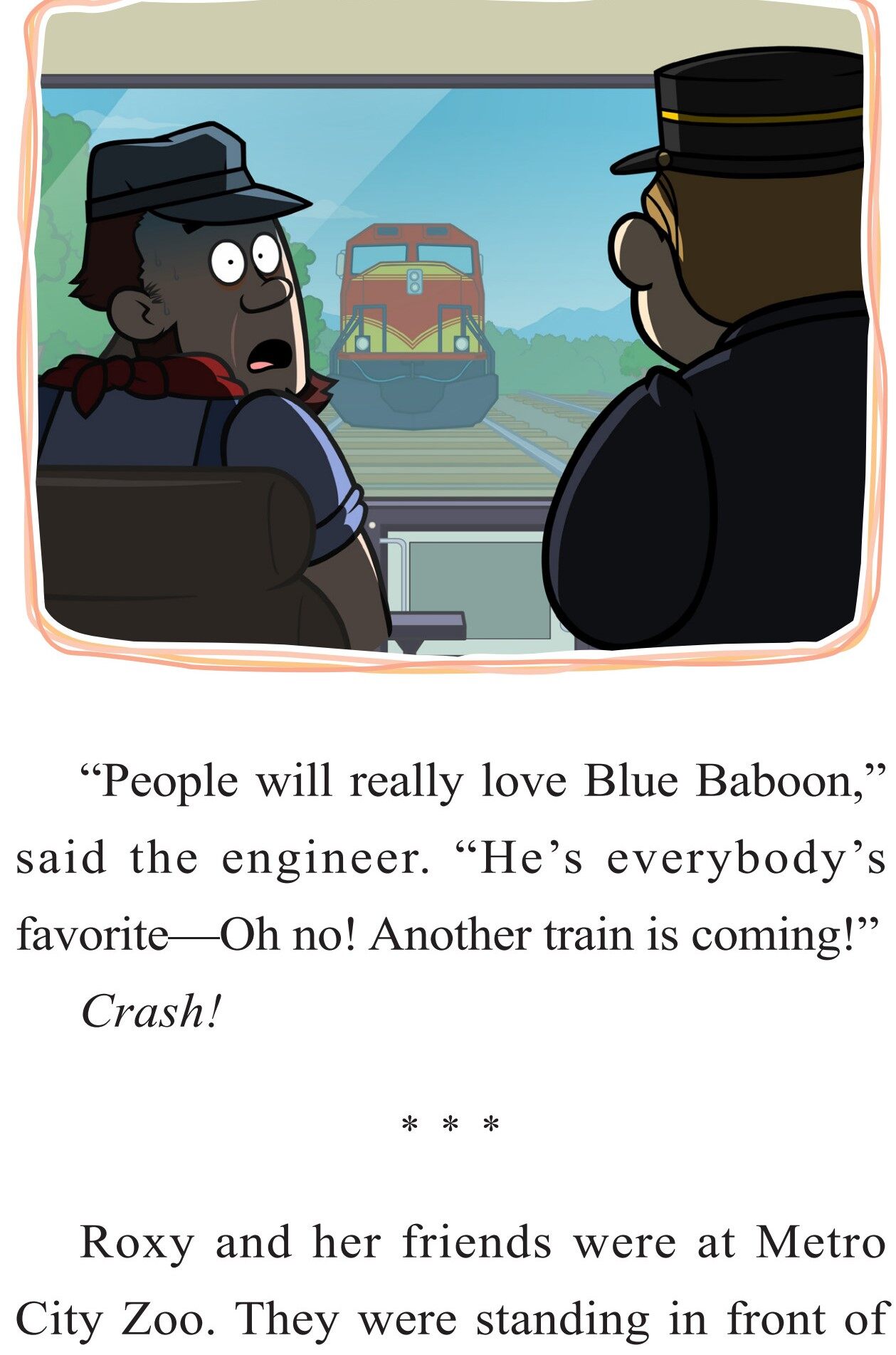 The Wrong Track绘本故事第4页