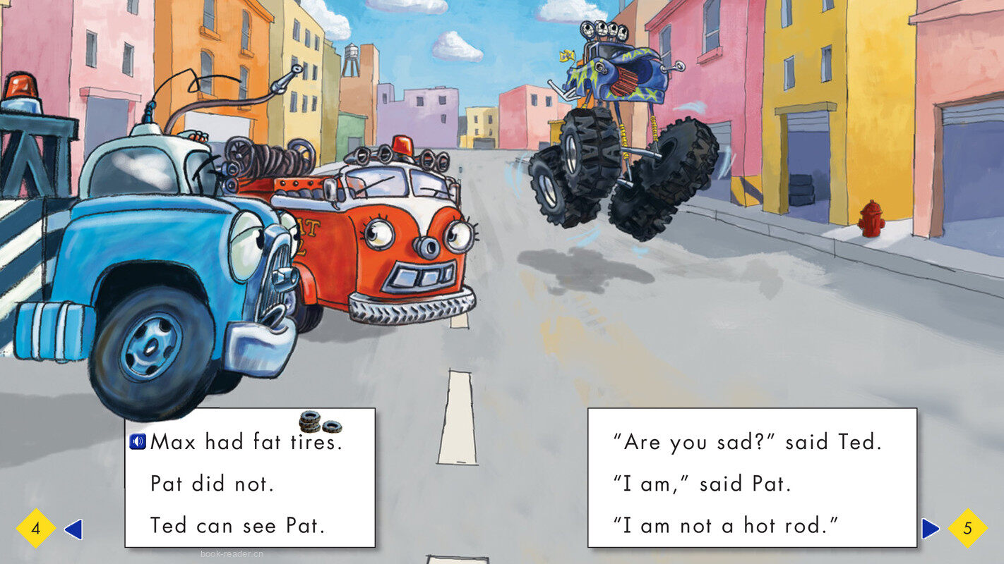 Max the Hot Rod绘本故事第5页