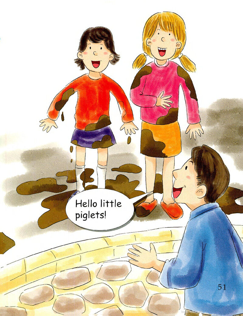 Two Little Piglets绘本故事第3页