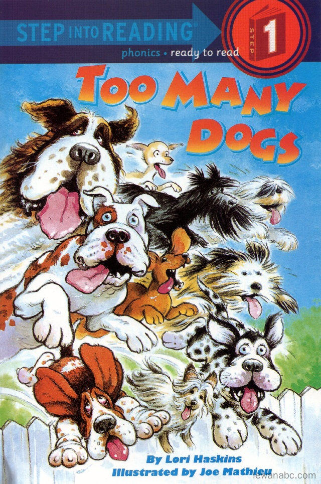 Too Many Dogs绘本故事第2页