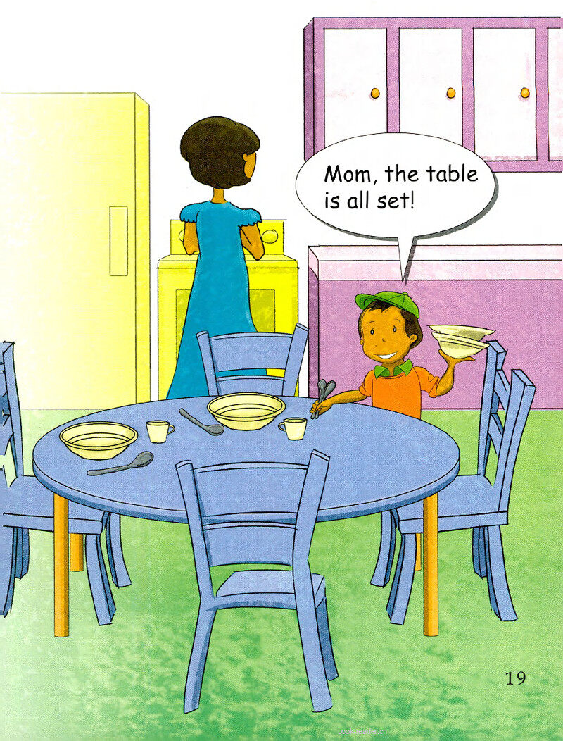 Setting the Table绘本故事第3页