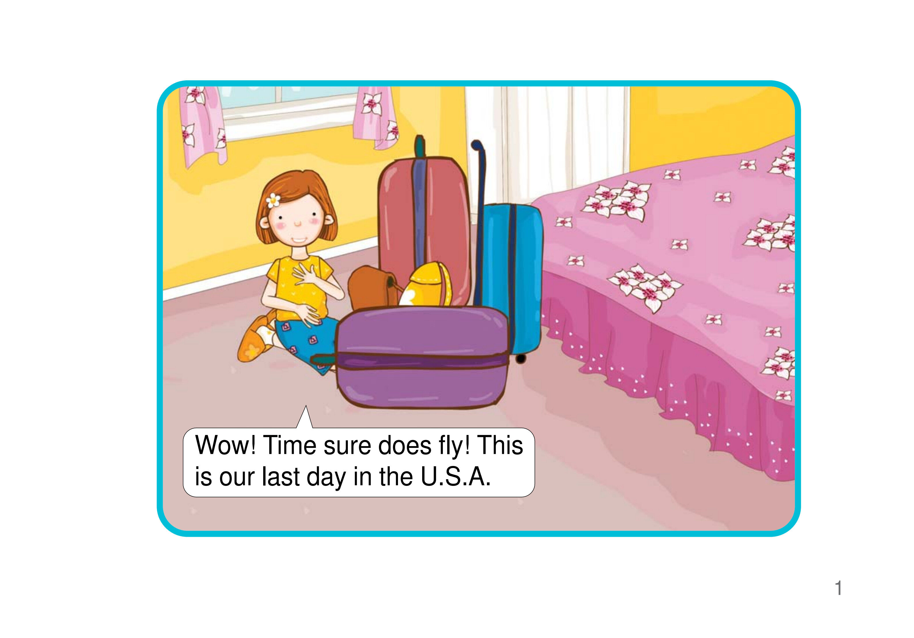 Last Day in the U.S.A.绘本故事第2页