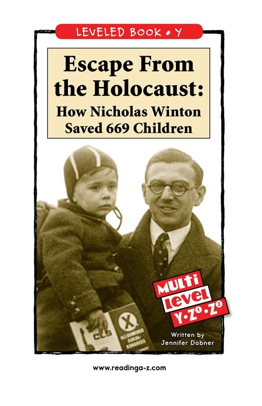 Escape From the Holocaust绘本故事第2页