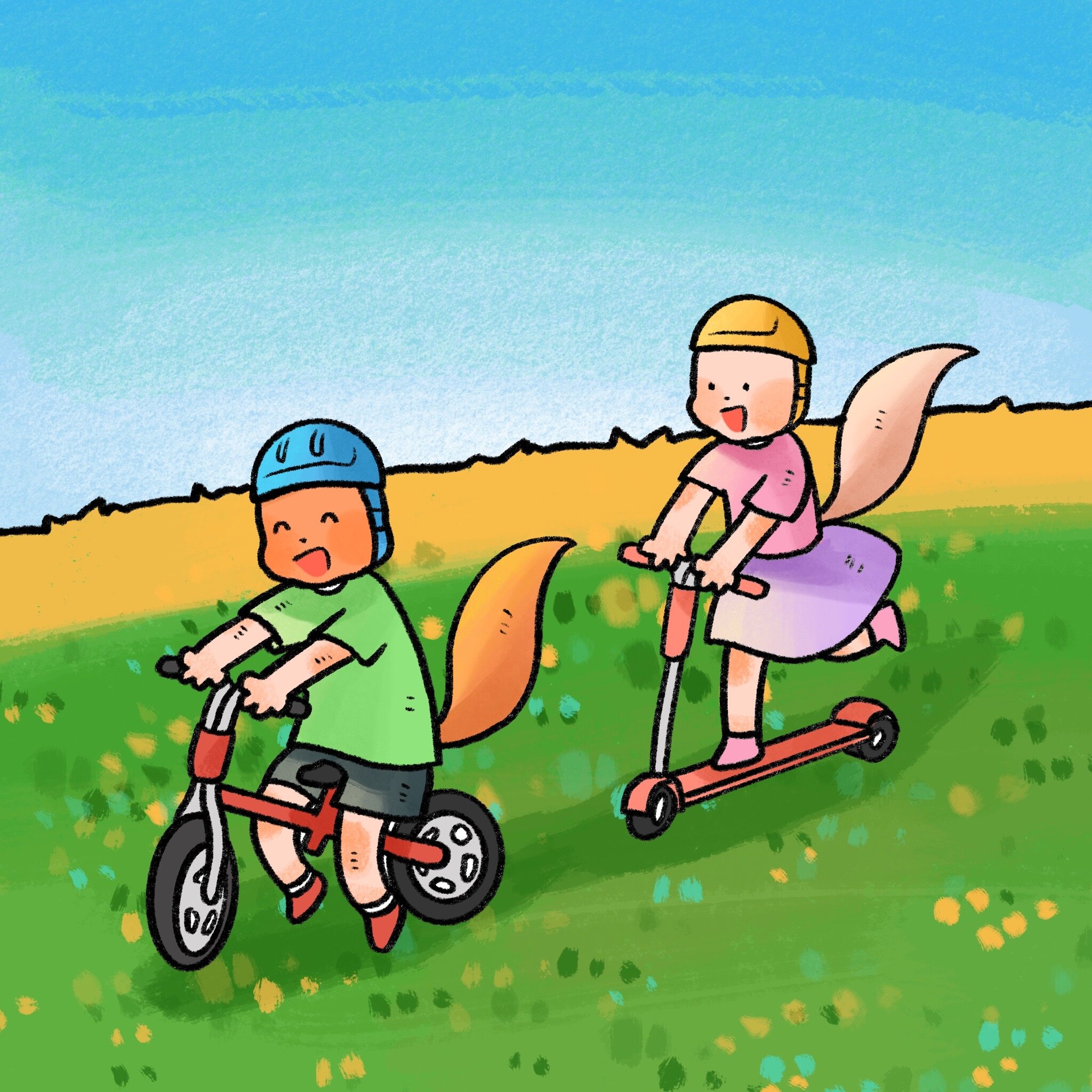 别想把我骗走绘本故事第3页