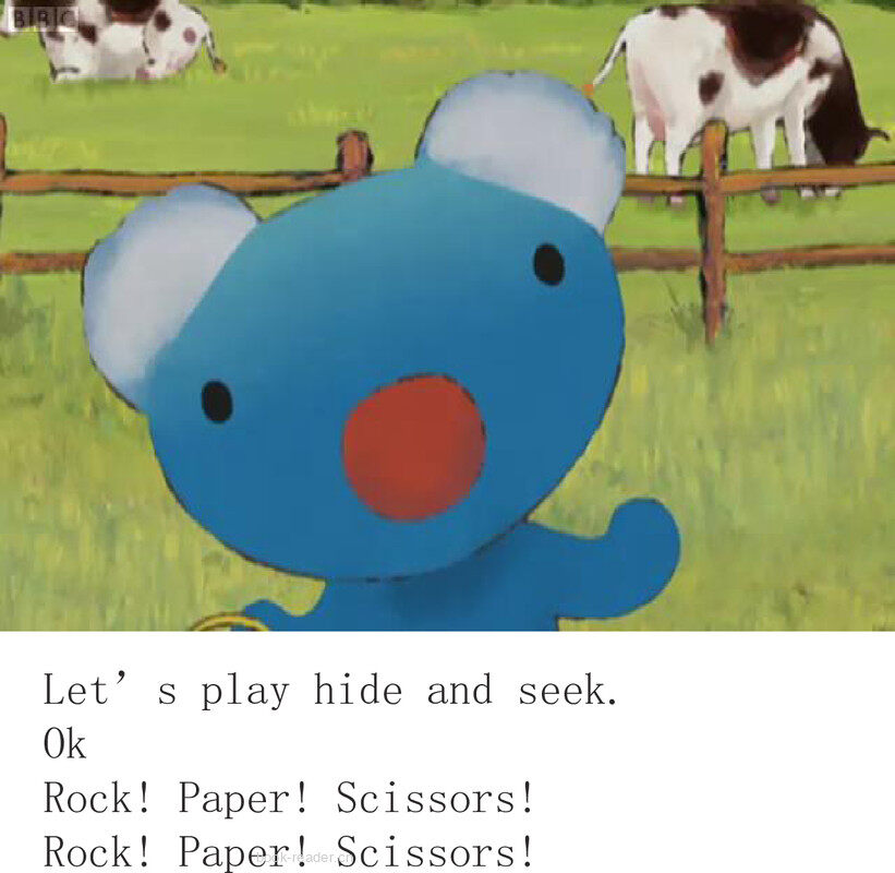 Hide and Seek绘本故事第4页