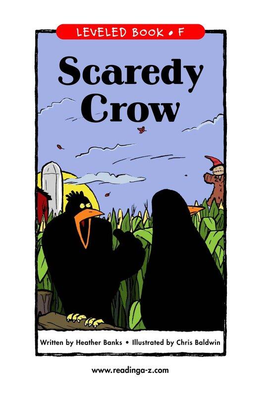 Scaredy Crow绘本故事第2页