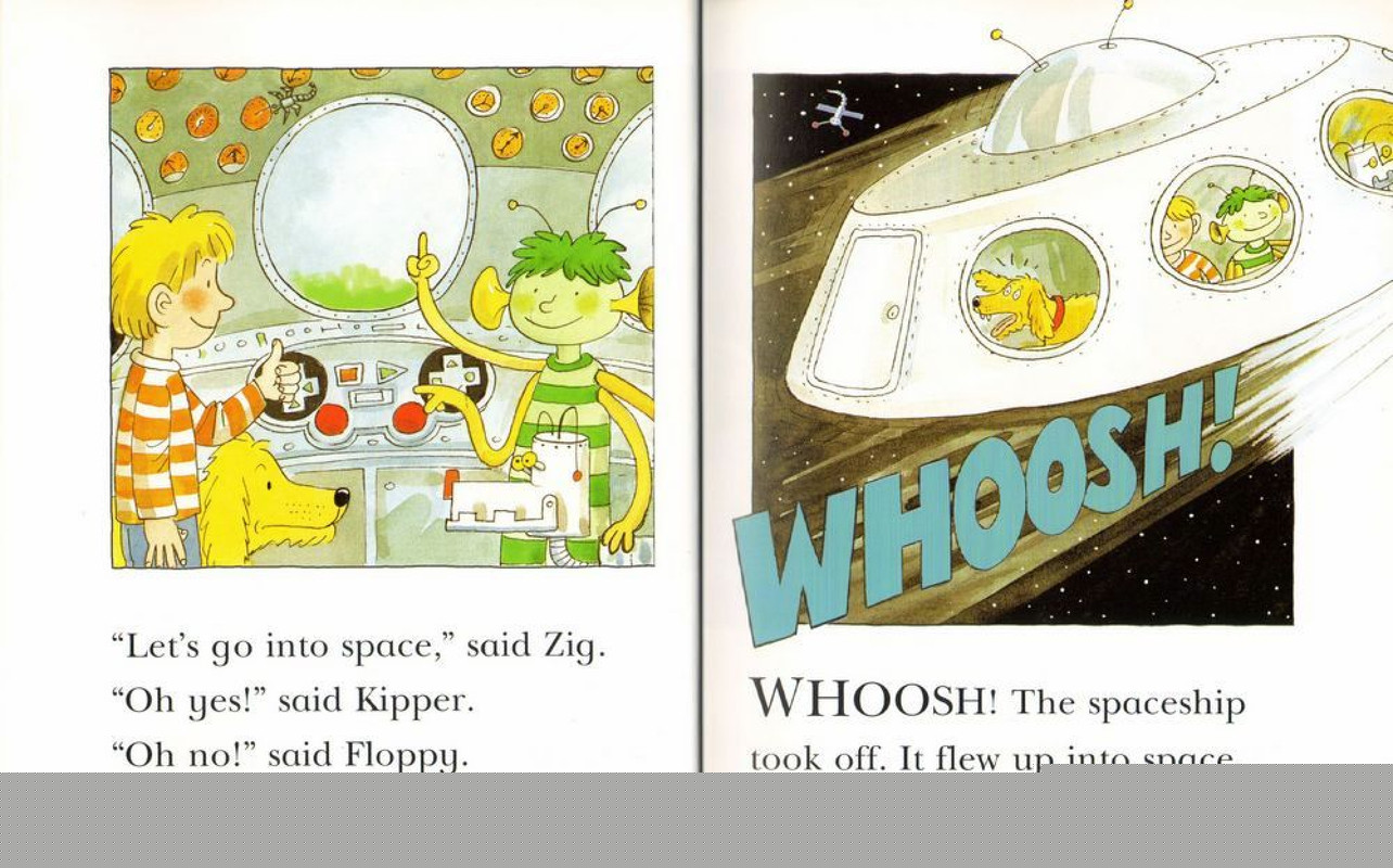 3C The Spaceship绘本故事第5页