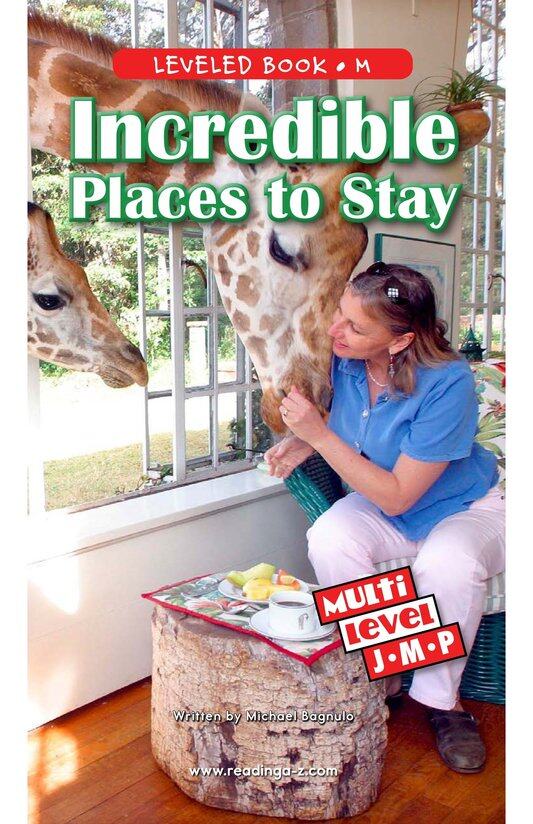 Incredible Places to Stay绘本故事第2页