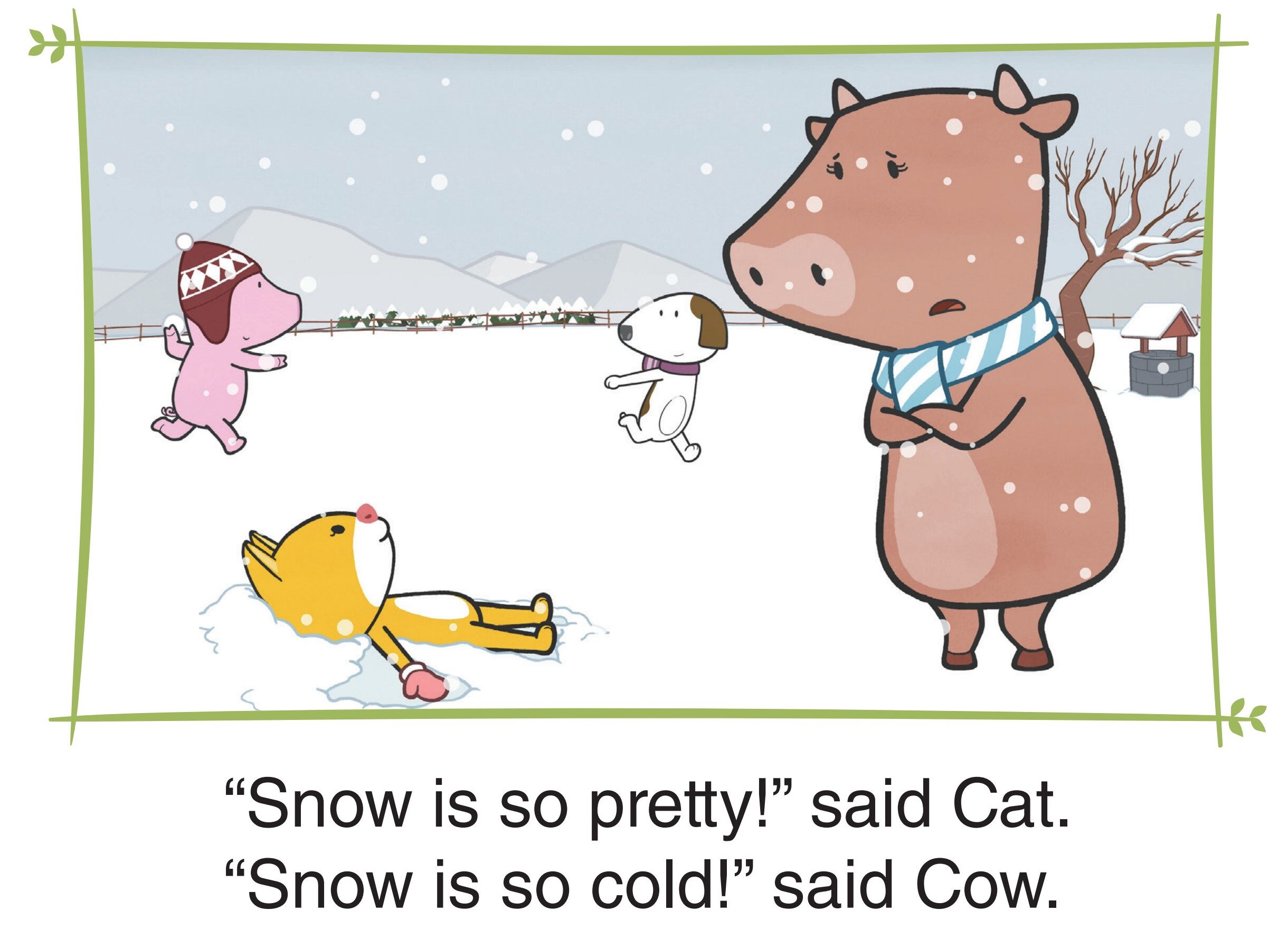 Snow!绘本故事第4页