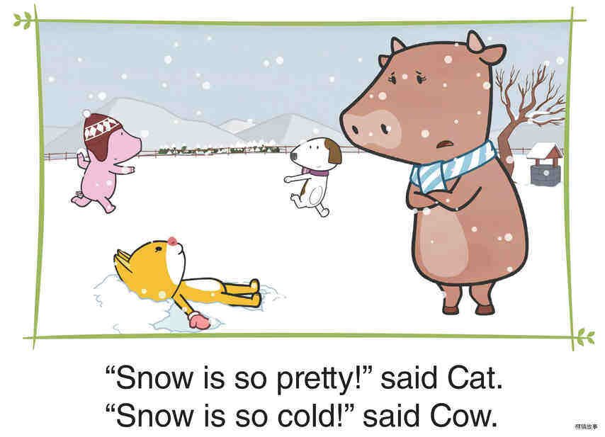 Snow!绘本故事第4页
