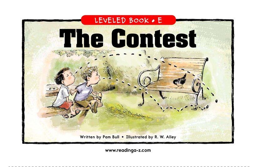 The Contest绘本故事第2页