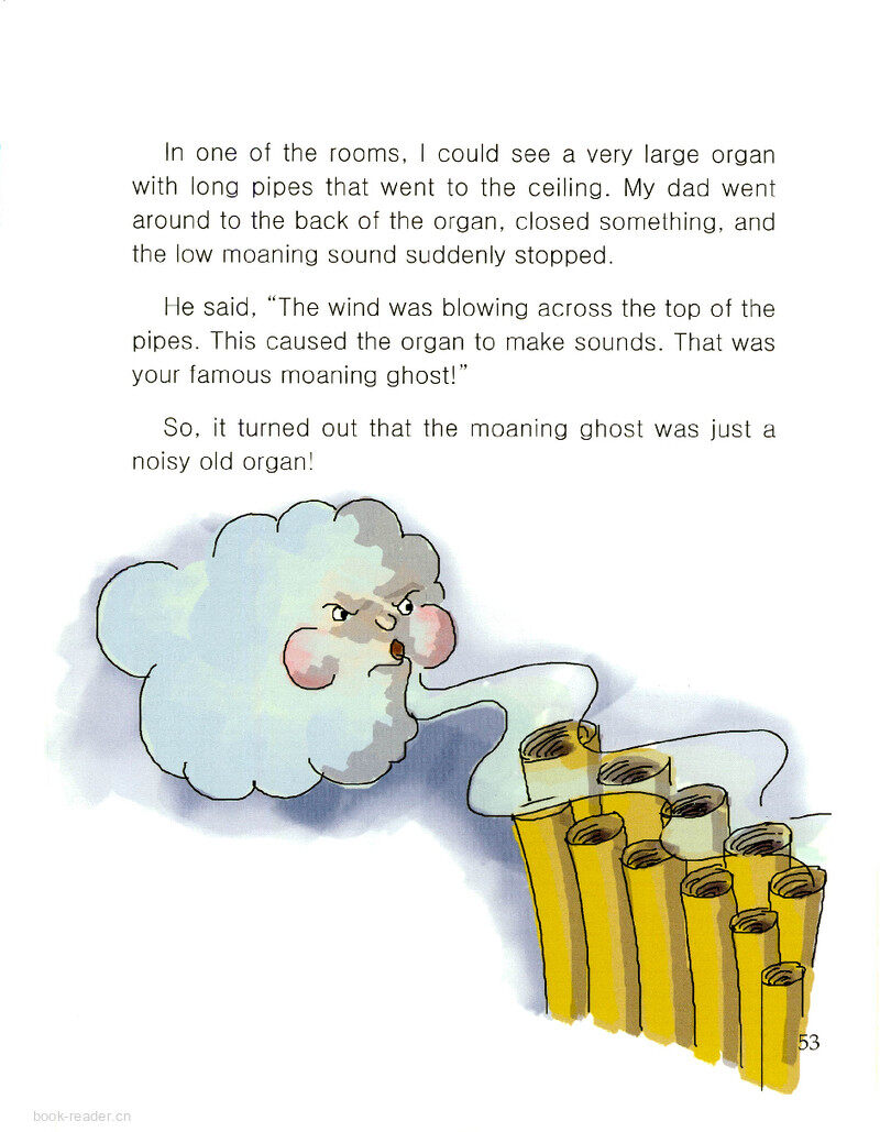 The Moaning Ghost绘本故事第3页