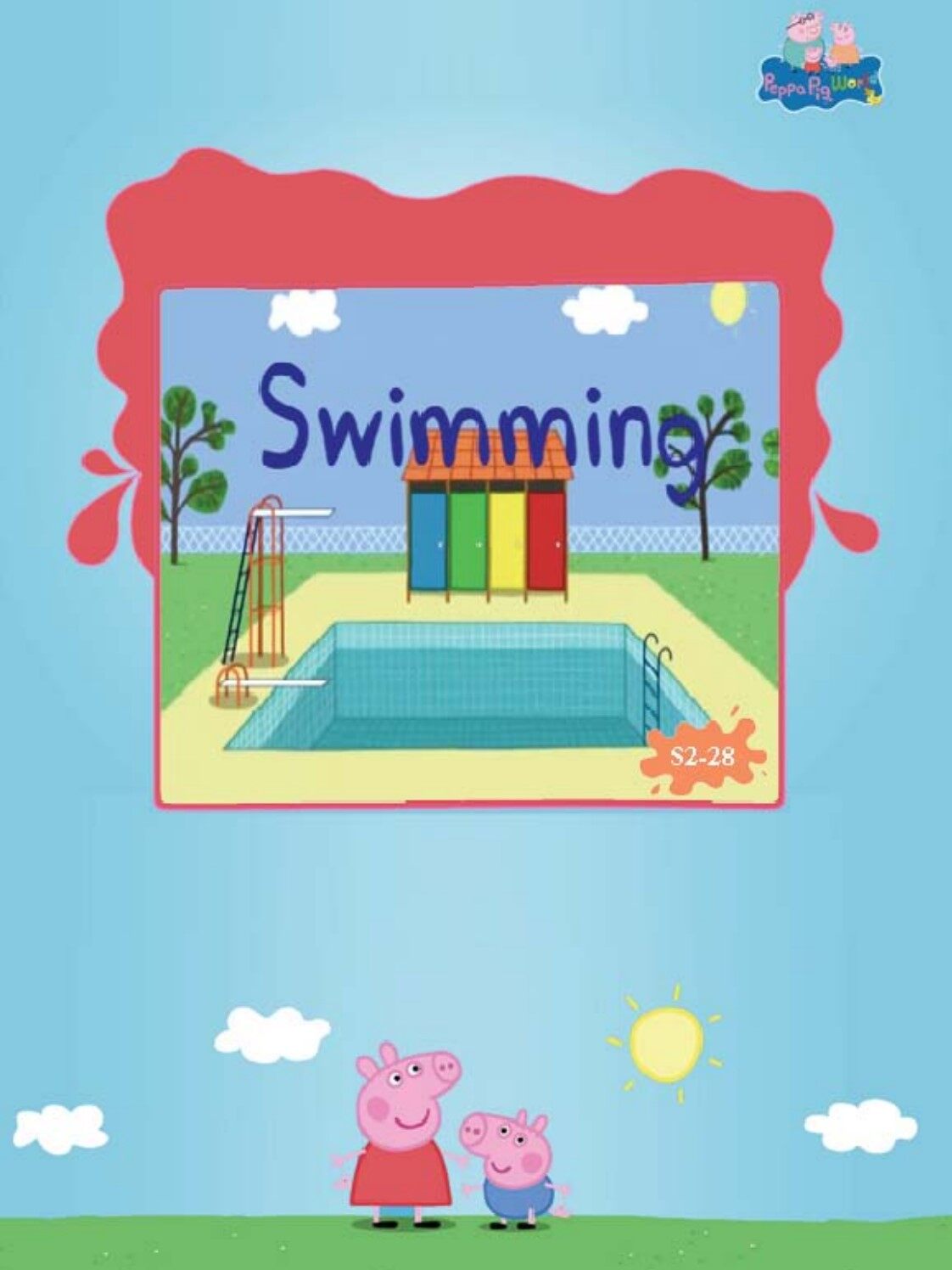 Swimming绘本故事第2页