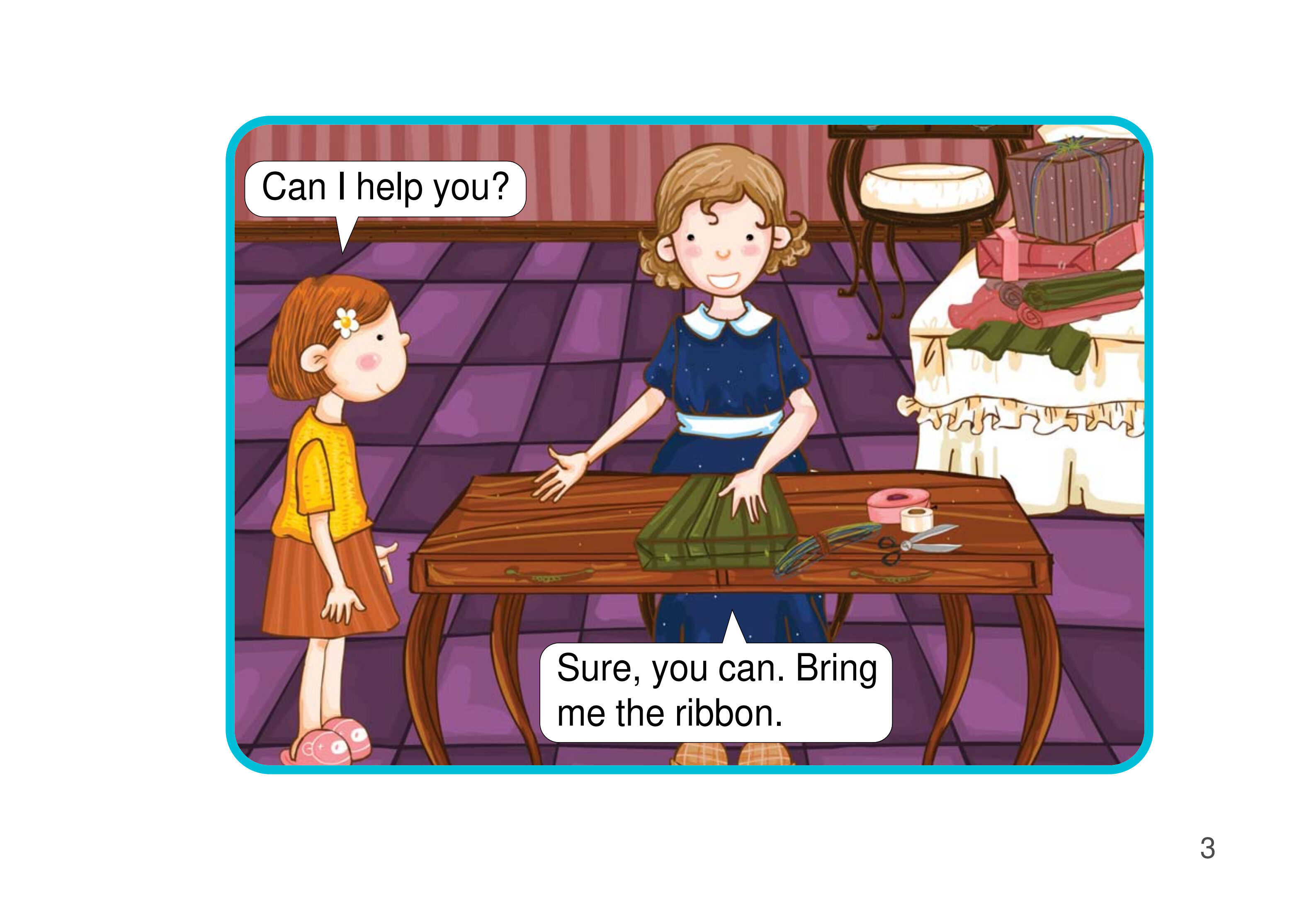 A Wonderful Dress绘本故事第4页