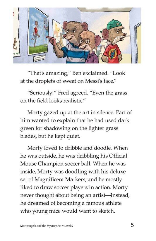 Mortyangelo and the Mystery Art绘本故事第4页