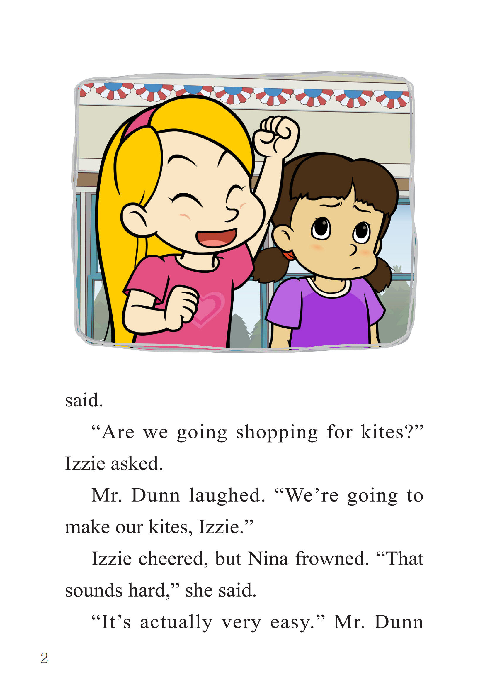 Colorful Kites绘本故事第4页