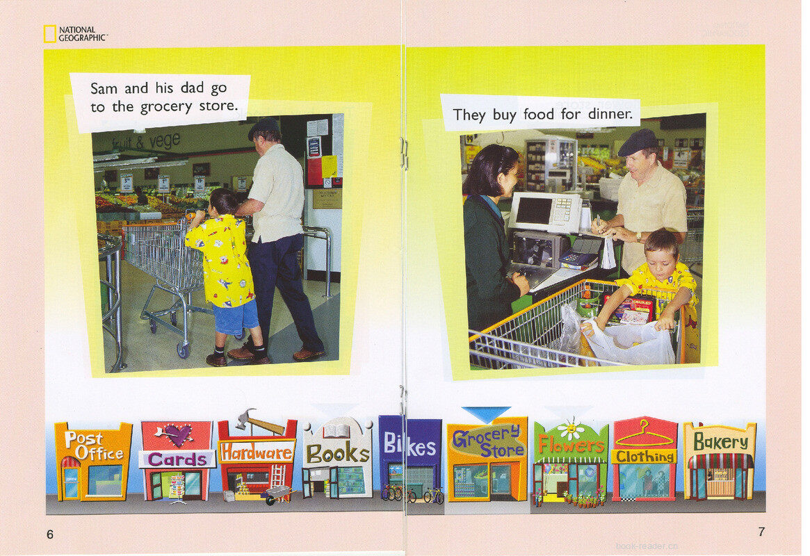 Shopping With Dad绘本故事第5页