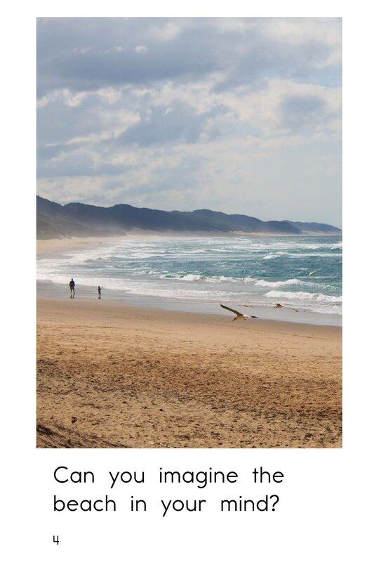 Imagine the Beach绘本故事第4页