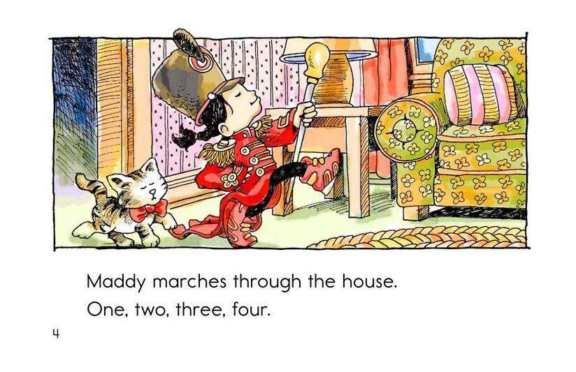 Maddy Loves to March绘本故事第4页