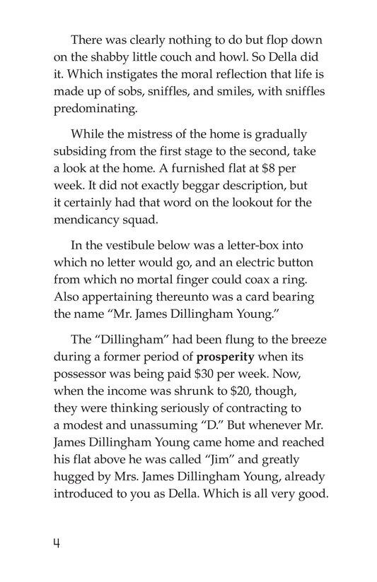 The Gift of the Magi绘本故事第4页