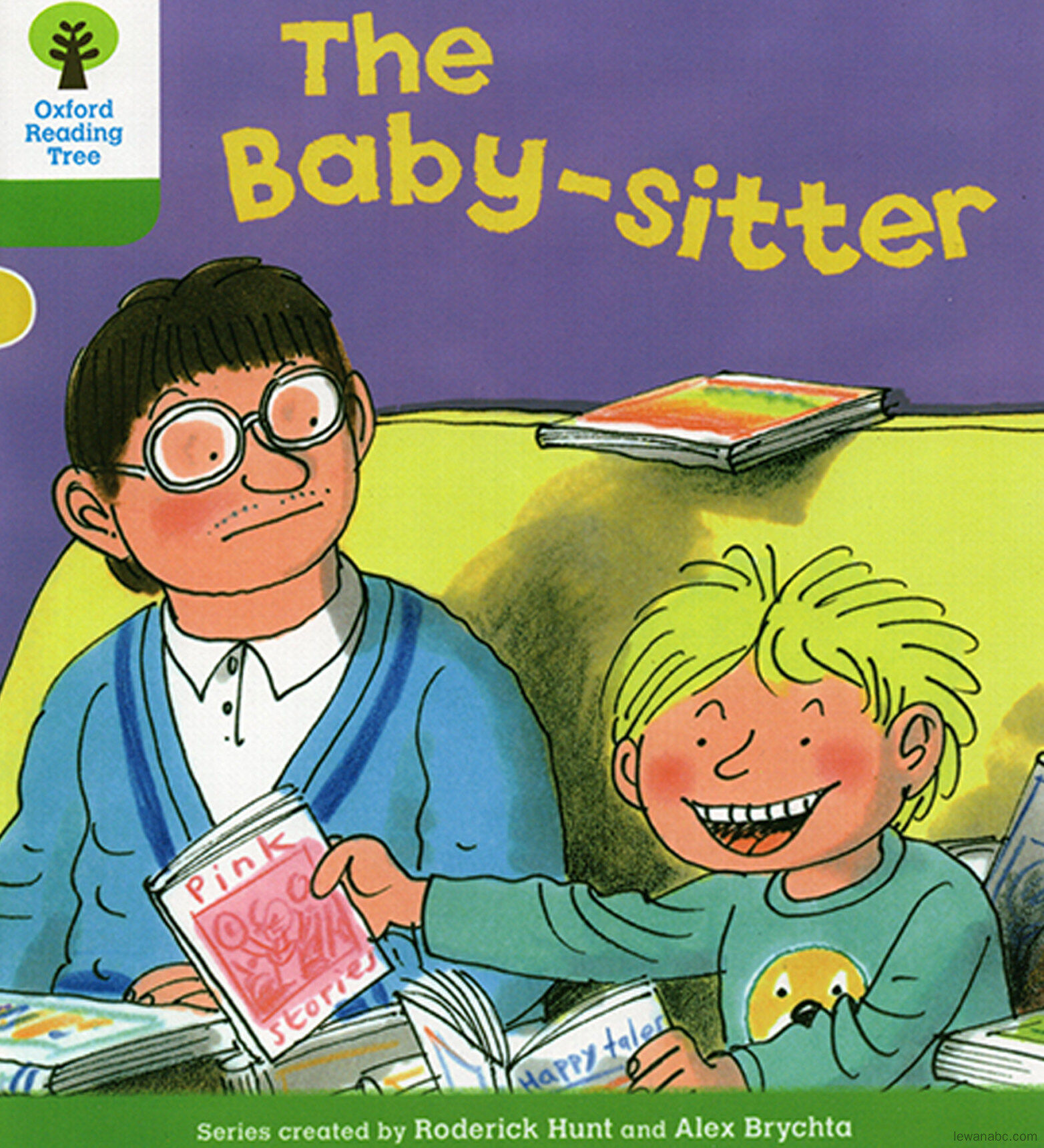 The Baby-sitter绘本故事第2页