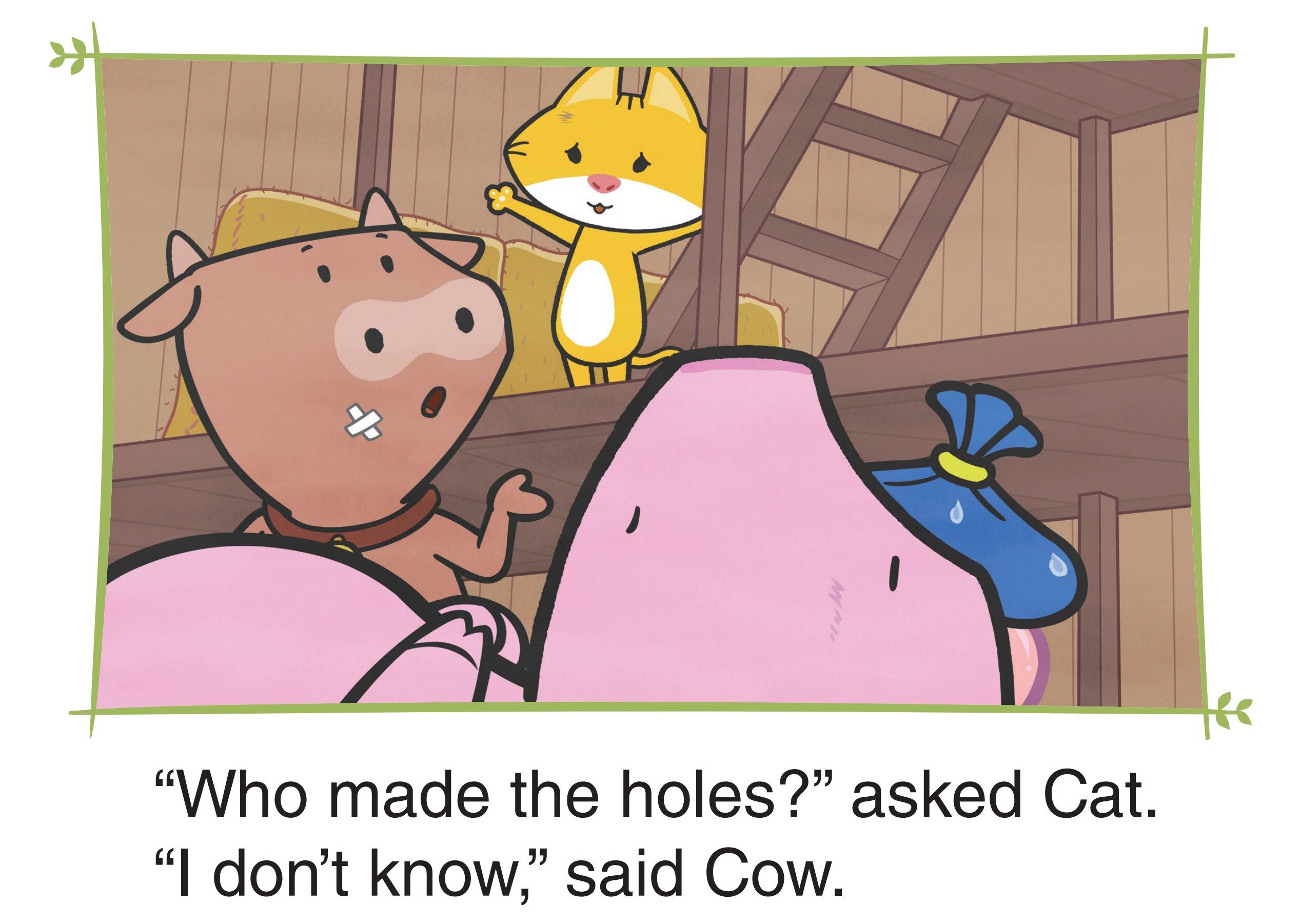 A New Friend on the Farm绘本故事第4页