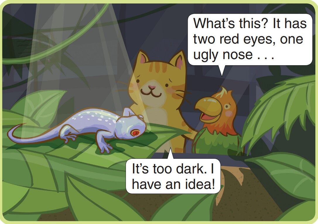 It Has Eight Long Legs绘本故事第5页