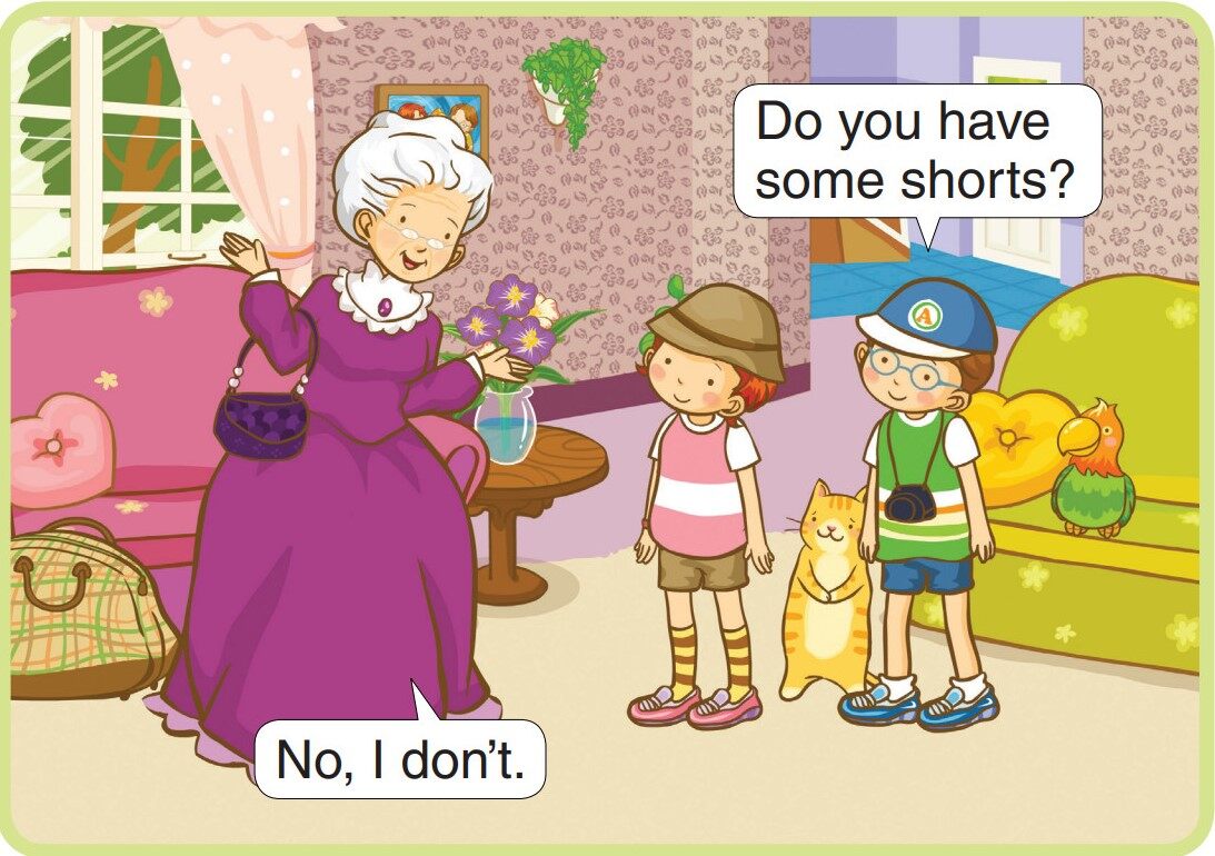 Do You Have a Jacket?绘本故事第3页