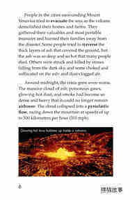 Volcanoes绘本故事第5页
